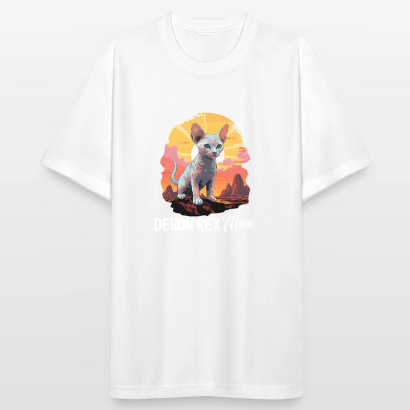 Devon Rex Kitten Devon Rex Cat Men's Breathable T-Shirt