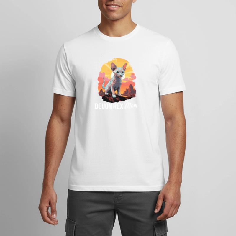 Devon Rex Kitten Devon Rex Cat Men's Breathable T-Shirt