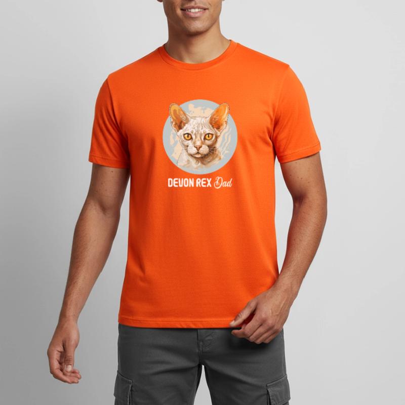 Devon Rex Kitten Devon Rex Cat Men's Breathable T-Shirt