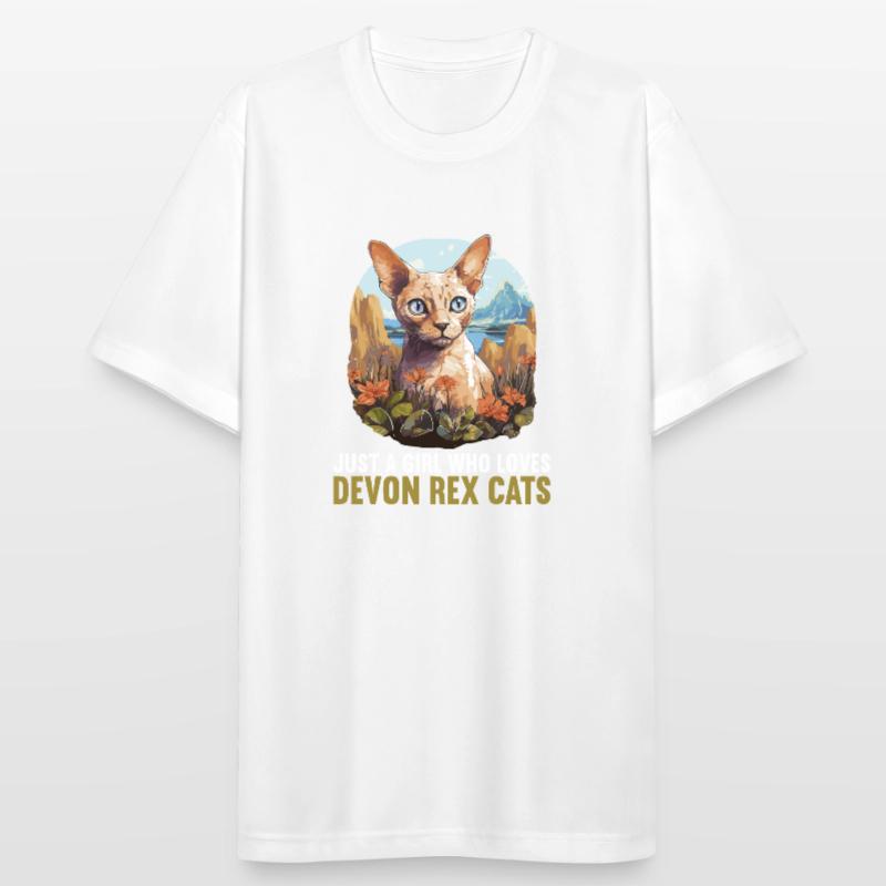 Devon Rex Kitten Devon Rex Cat Men's Breathable T-Shirt