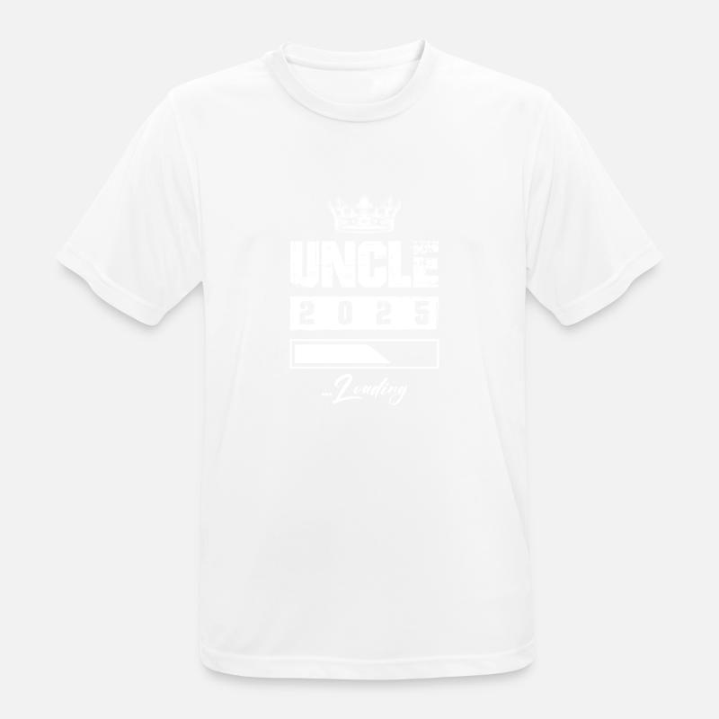 Uncle 2025 Loading - Men's Breathable T-Shirt - white