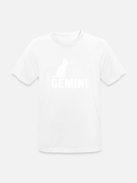 Gemini - Men's Breathable T-Shirt - white