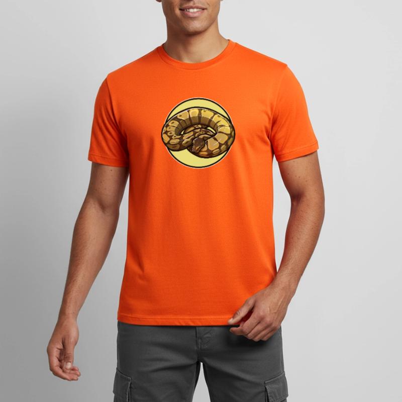 Ball Python King Python King Python Men's Breathable T-Shirt