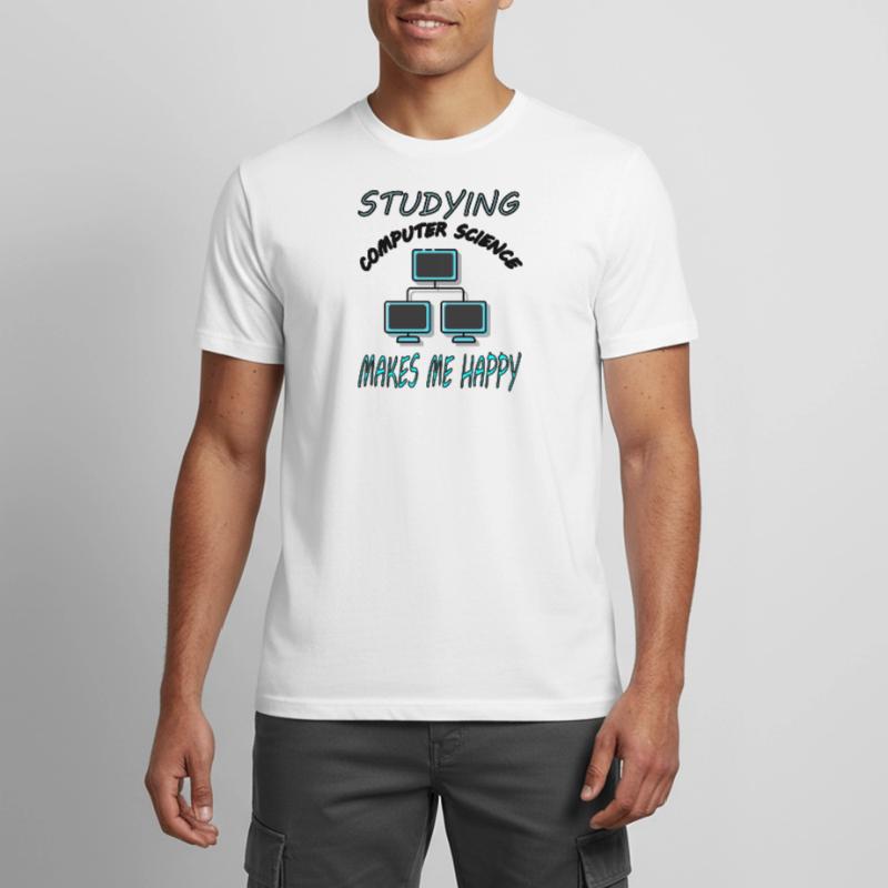 Study Computer Science Computer Science Student Gift Men's Breathable T-Shirt