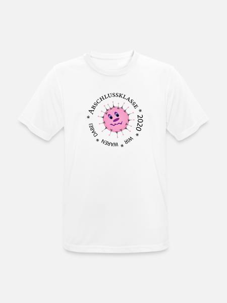 Abschluss 2020 - Männer T-Shirt atmungsaktiv - Weiß