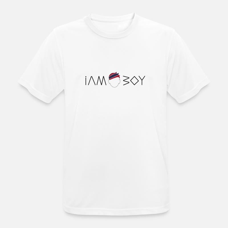Ich bin ein thailändischer Junge - Männer T-Shirt atmungsaktiv - Weiß