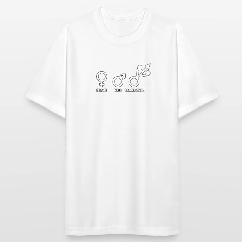 Entwickler Admin Coder Programmierer Informatiker Männer T-Shirt atmungsaktiv