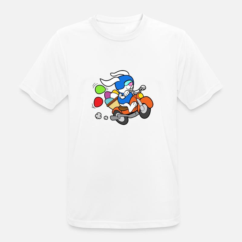 Easter easter bunny - Men's Breathable T-Shirt - white