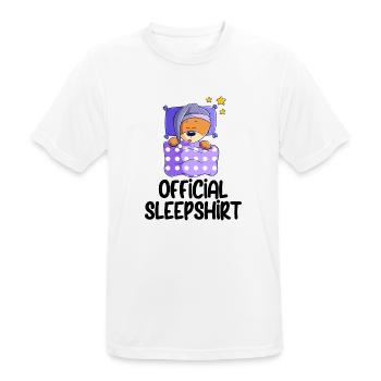 Lustiger Spruch Bild Witzig Humor Geschenkidee - Männer T-Shirt atmungsaktiv - Weiß - Vorne - AI Model Male 185 dark (185cm)