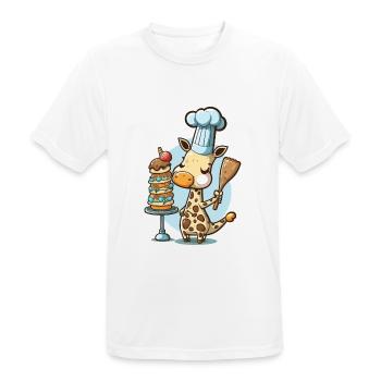 Tall Order Cooking - Men's Breathable T-Shirt - white - Front - AI Model Male 185 dark (185cm)