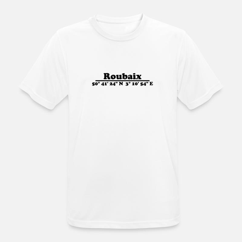 Roubaix Coordinates - Men's Breathable T-Shirt - white