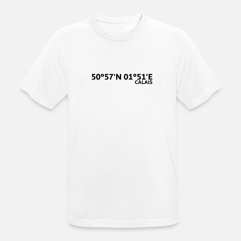 Calais Coordinates - Men's Breathable T-Shirt - white