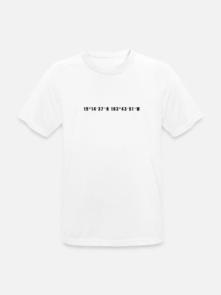 Colima Mexiko - Männer T-Shirt atmungsaktiv - Weiß