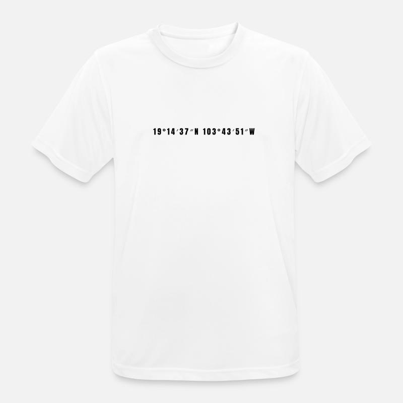 Colima Mexiko - Männer T-Shirt atmungsaktiv - Weiß