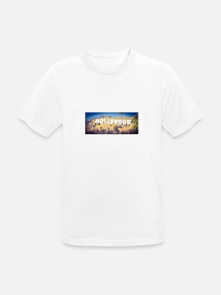 Hollywood - Men's Breathable T-Shirt - white