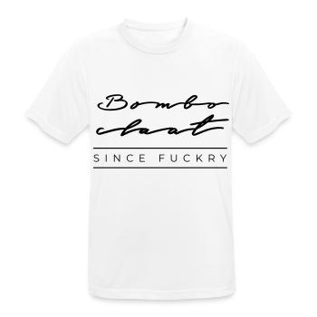 Bomboclaat since fuckry - Männer T-Shirt atmungsaktiv - Weiß - Vorne - AI Model Male 185 dark (185cm)