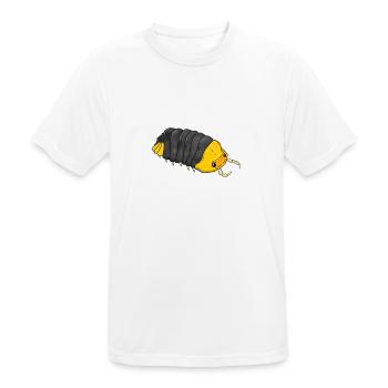 Cubaris sp Rubber Ducky, Nature Isopod Oase - Männer T-Shirt atmungsaktiv - Weiß - Vorne - AI Model Male 185 dark (185cm)