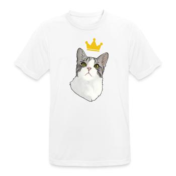 Mortier King - T-shirt respirant Homme - blanc - Devant - AI Model Male 185 dark (185cm)