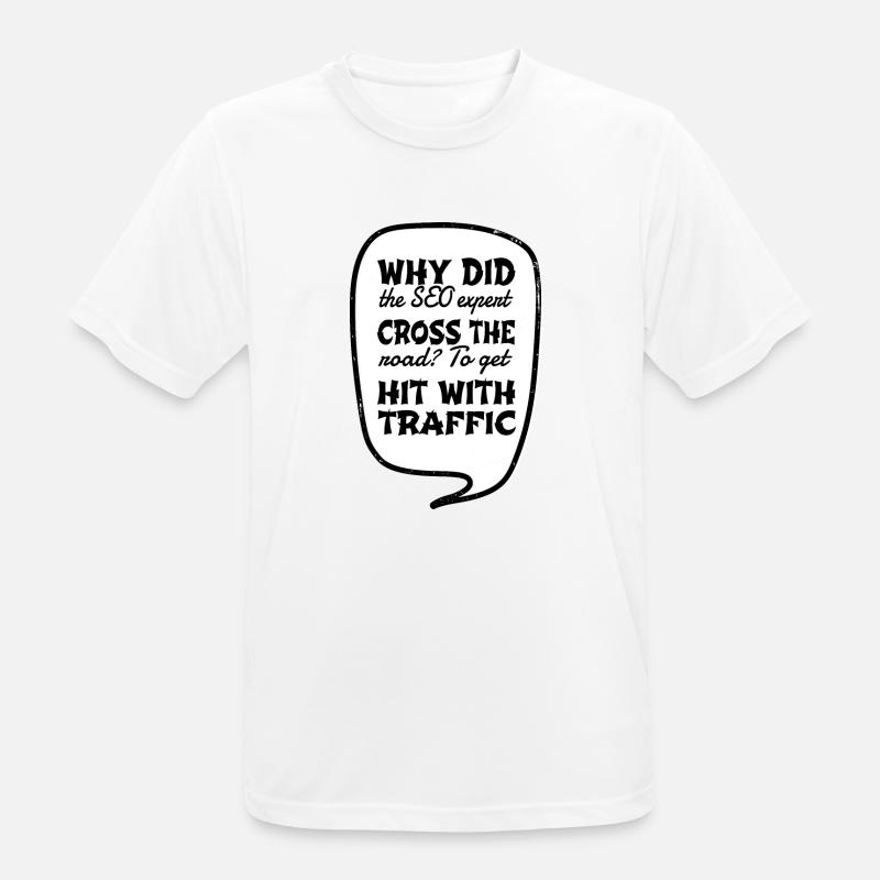 Fullstack Developer Informatics Computer - Men's Breathable T-Shirt - white