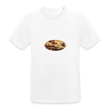 Cuba - T-shirt respirant Homme - blanc - Devant - AI Model Male 185 dark (185cm)