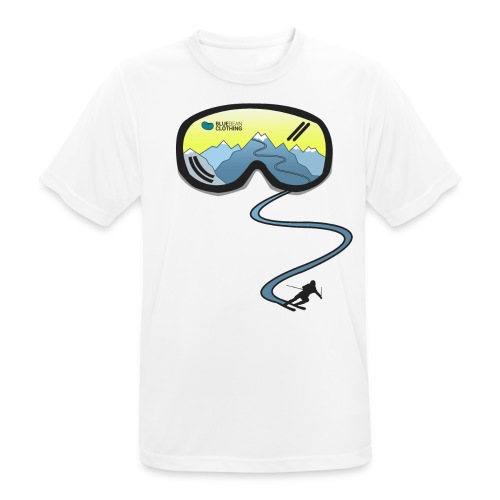 Shirt Skibrille - Männer T-Shirt atmungsaktiv