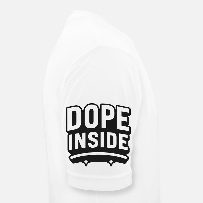Funny design D*pe inside Men's Breathable T-Shirt