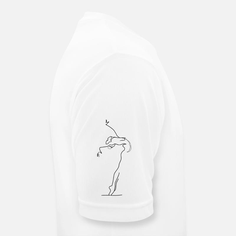 Tanz Männer T-Shirt atmungsaktiv
