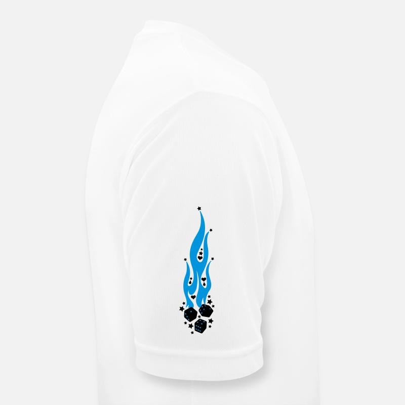flammen T-shirt respirant Homme
