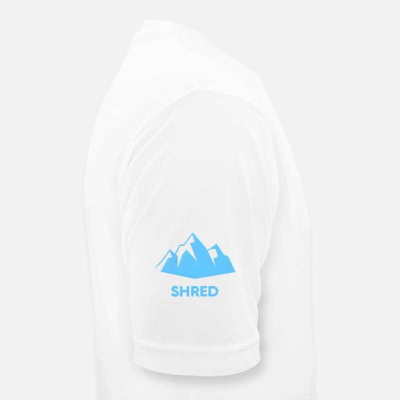 SHRED Mountain Men's Breathable T-Shirt