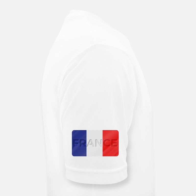 Frankreich Männer T-Shirt atmungsaktiv