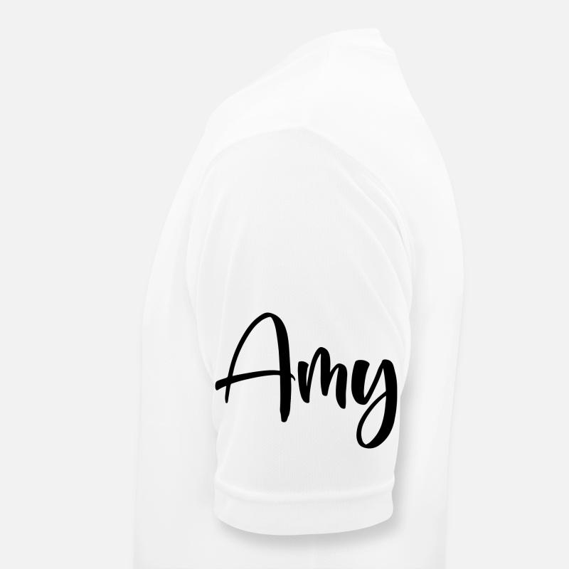 First Name - Amy Men's Breathable T-Shirt