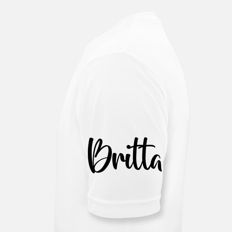 Prénom - Britta T-shirt respirant Homme