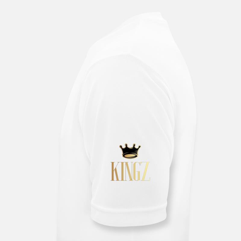 Kingz somptueux T-shirt respirant Homme