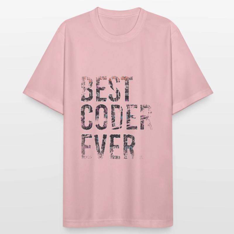 Best Coder Ever Coding Männer T-Shirt atmungsaktiv
