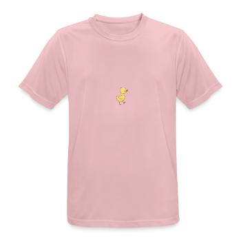1000000000000000000000000 - T-shirt respirant Homme - rose - Devant - AI Model Male 185 dark (185cm)
