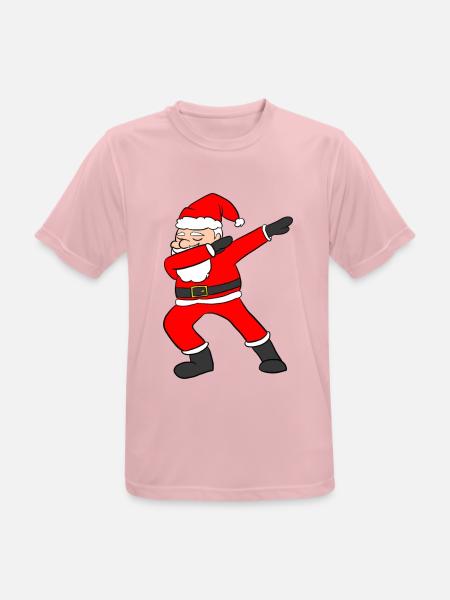 Dabbing Santa - Men's Breathable T-Shirt - pink