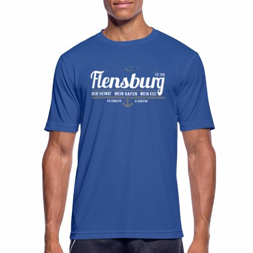 Flensburg - meine Heimat, mein Hafen, mein Kiez - Männer T-Shirt atmungsaktiv