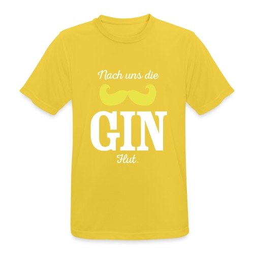 Nach uns die Gin-Flut - Männer T-Shirt atmungsaktiv