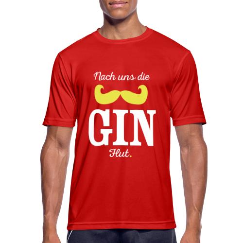 Nach uns die Gin-Flut - Männer T-Shirt atmungsaktiv