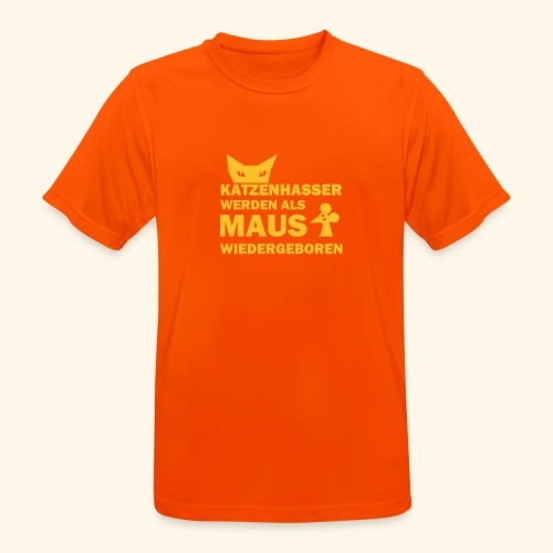 katzenhasser - Männer T-Shirt atmungsaktiv