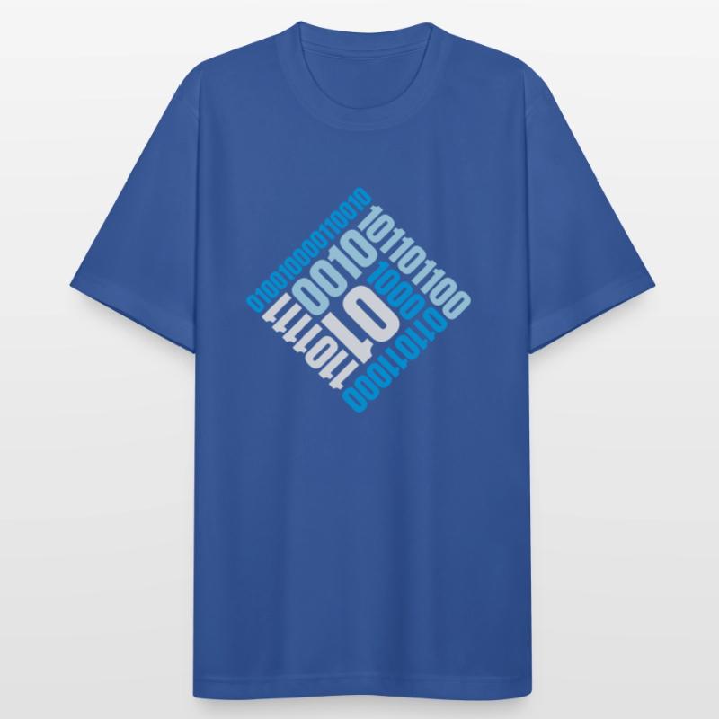 Binary Code Program Language Men's Breathable T-Shirt