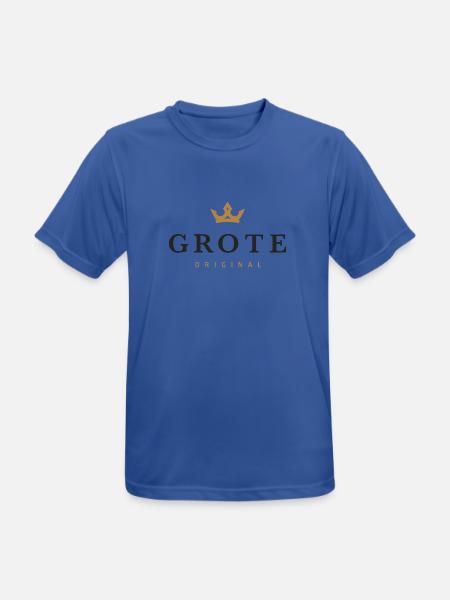 Grote Original Family Logo - Men's Breathable T-Shirt - royal blue