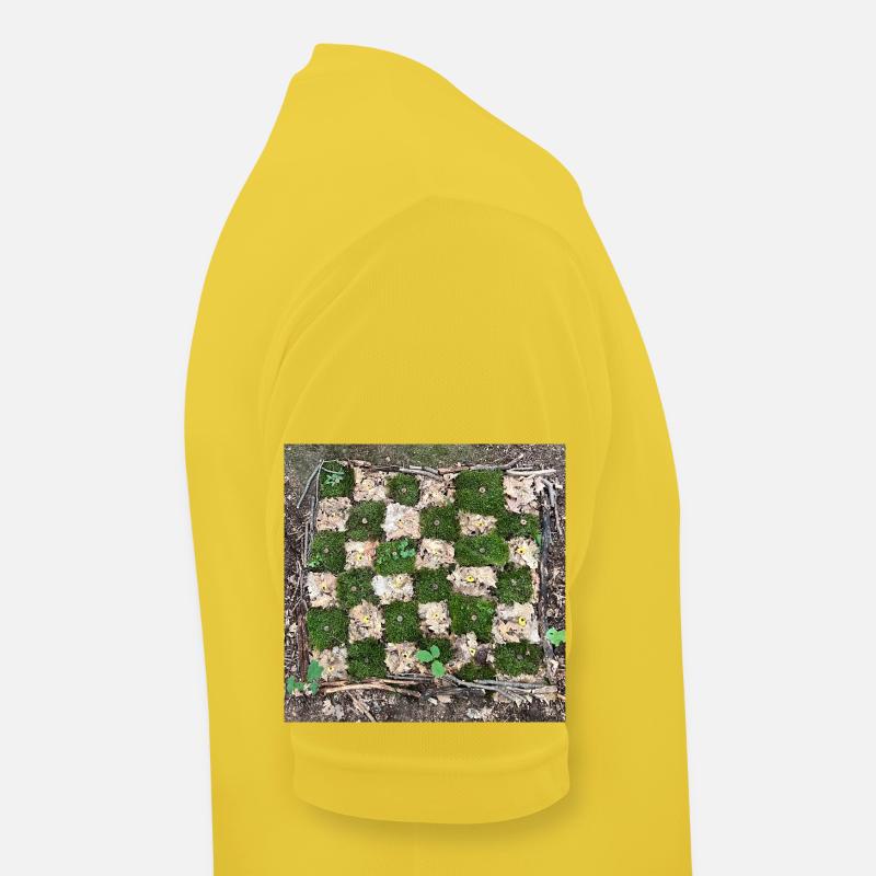 Forest Plants Pattern Design Men's Breathable T-Shirt