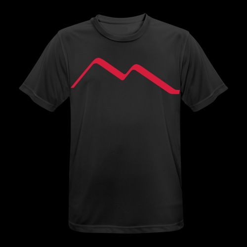 Fluyendo graphic element - Men's Breathable T-Shirt