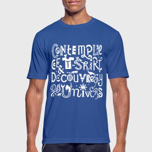 Contemplation Universelle - T-shirt respirant Homme