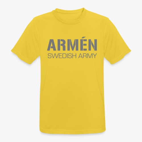 ARMÉN -Swedish Army - Andningsaktiv T-shirt herr