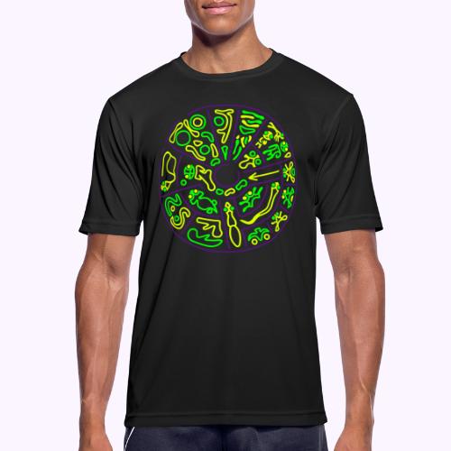 Disco Genetico - Men's Breathable T-Shirt