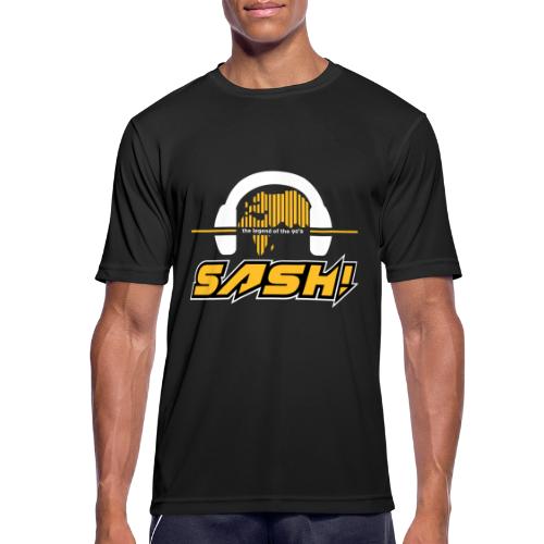 Sash! Logo 2020 Headfone - Men's Breathable T-Shirt