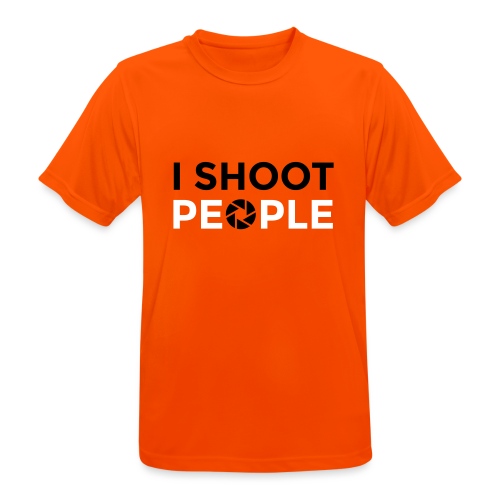 I shoot people - Men's Breathable T-Shirt