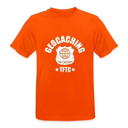 geocaching - 100 caches - TFTC / 1 color - Männer T-Shirt atmungsaktiv